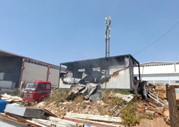 Gaziantep’te metal işletme atölyesinde yangın