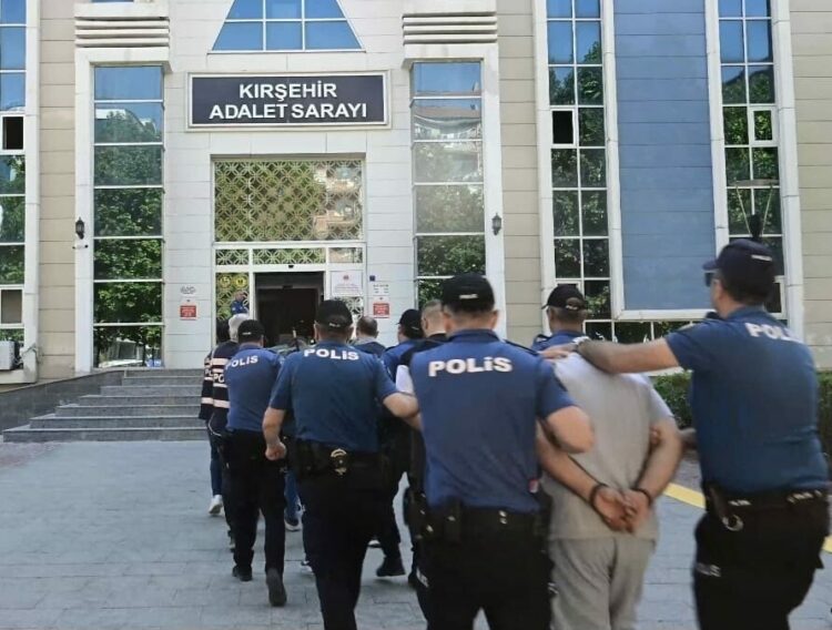 Kırşehir'de 10 milyon liralık hırsızlık operasyonu: 5 tutuklama