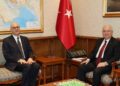 Bakan Güler, Mısır Büyükelçisi'ni kabul etti
