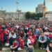 A Milli Futbol Takımı'nın Paraguay maçı Yedikule Hisarı'nda izlendi