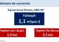 Bakan Şimşek: Yenilenebilir enerji yatırımlarını destekliyoruz