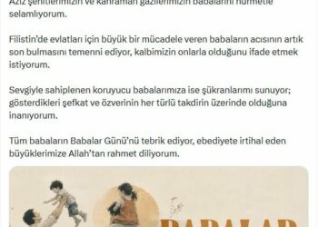 Emine Erdoğan'dan 'Babalar Günü' mesajı