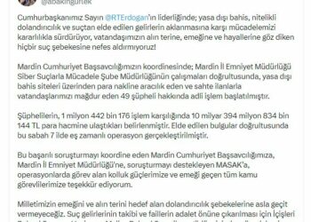 'Yasa dışı bahis' soruşturmasında 49 şüpheli hakkında adli işlem başlatıldı