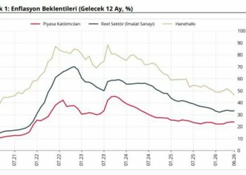 TCMB: Enflasyon beklentileri piyasa katılımcıları ve hanehalkları için geriledi