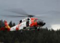ABD'de Sahil Güvenlik helikopteri, Alaska'da eğitim uçuşu sırasında düştü