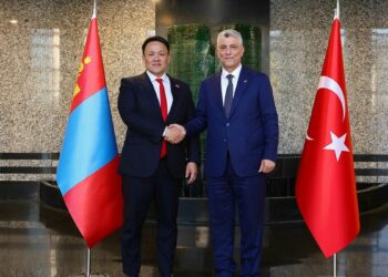 Bakan Bolat, Moğolistan Başbakan Yardımcısı Nyamtaishir ile görüştü