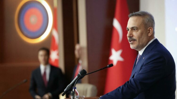 Bakan Fidan, MGK Genel Sekreterliği'ni ziyaret etti