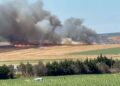 Silivri'de otluk alanda yangın -1