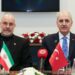 TBMM Başkanı Kurtulmuş, İran Meclis Başkanı Kalibaf ile görüştü