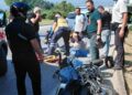 TIR ile çarpışan motosikletin sürücüsü ağır yaralandı