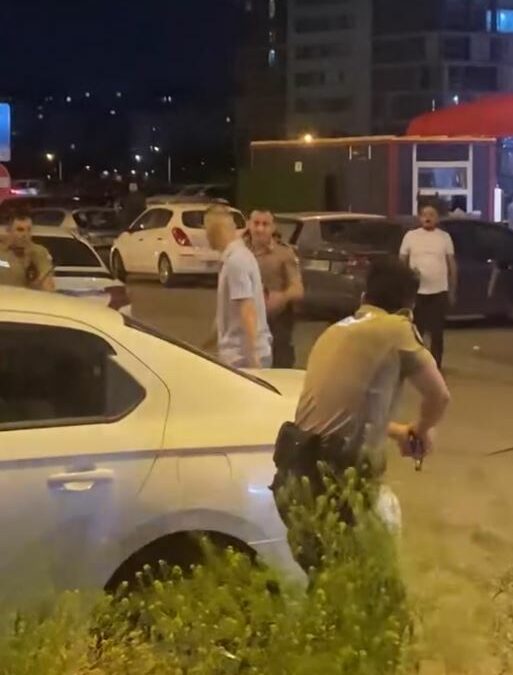 Kesici aletle bekçilere saldıran şüpheli, bacağından vurularak yakalandı
