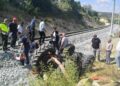 Malatya'da devrilen traktörün sürücüsü öldü