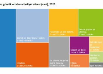 TÜİK: Gün içinde en fazla zaman uykuya ayrılıyor
