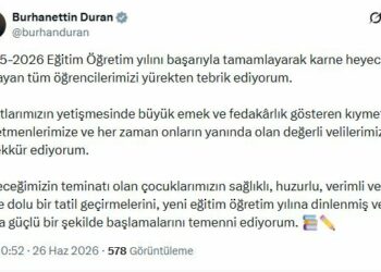 İletişim Başkanı Duran: Tüm öğrencilerimizi yürekten tebrik ediyorum