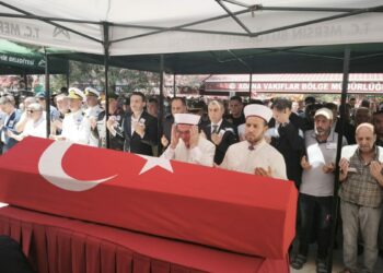 Suriye'de rahatsızlanıp şehit olan başçavuş toprağa verildi