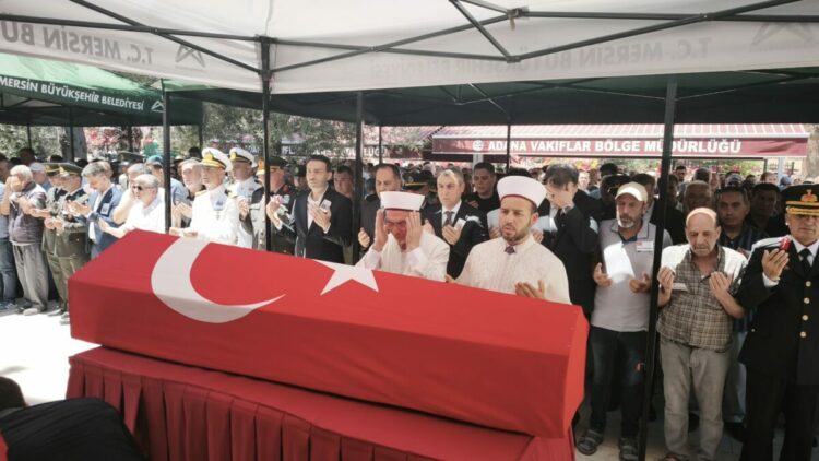 Suriye'de rahatsızlanıp şehit olan başçavuş toprağa verildi