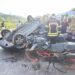 Otomobille motosikletin çarptığı kazada yaralanan Ceyhun, kurtarılamadı