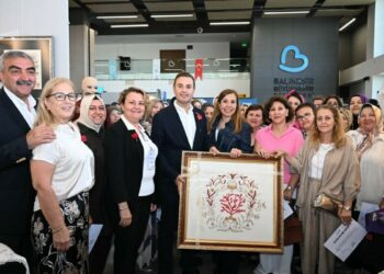 BALMEK kursiyerlerinin el emeği ürünleri sergilendi