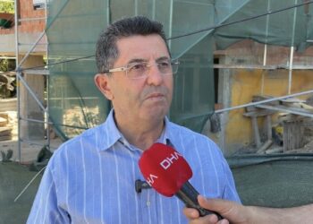 Çekmeköy'de bir binanın eğri durduğu iddiasına ilişkin konuşan Belediye Başkanı Çerkez: Herhangi bir olumsuzluk görülmüyor