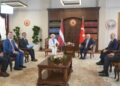 TBMM Başkanı Kurtulmuş, Letonya Parlamentosu Başkanı Mierina ile görüştü