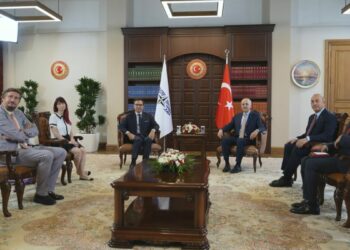 TBMM Başkanı Kurtulmuş, NATO PA Başkanı Perestrello ile görüştü
