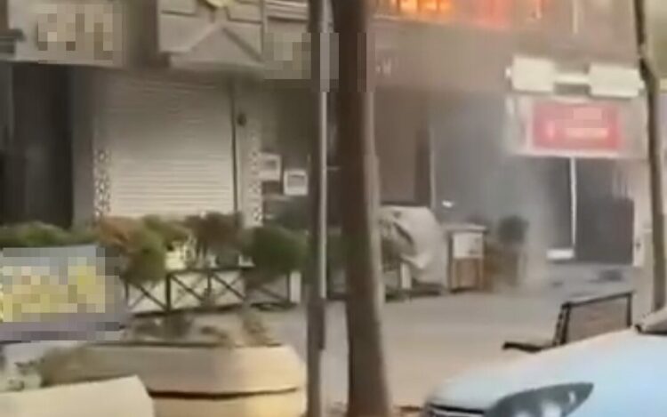 Batman'da pastanede yangın
