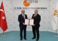ÖSYM, 'Bilgi Güvenliği Sertifikası'nı yeniledi