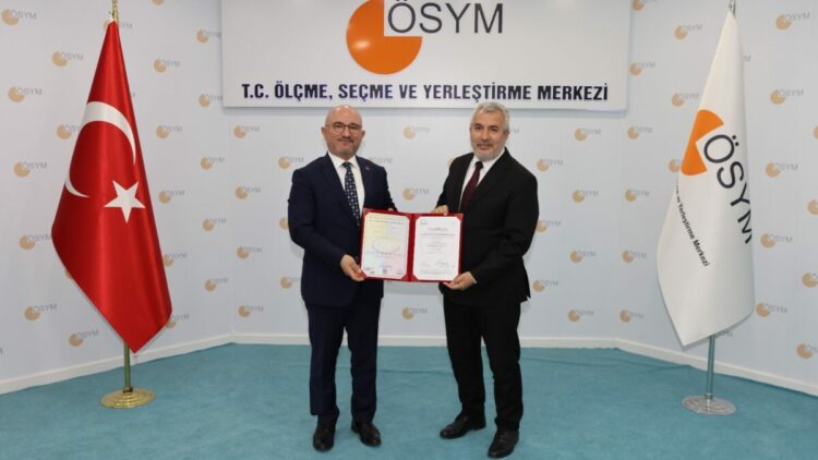 ÖSYM, 'Bilgi Güvenliği Sertifikası'nı yeniledi