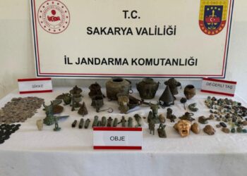 Sakarya'da tarihi eser operasyonu; 1 gözaltı