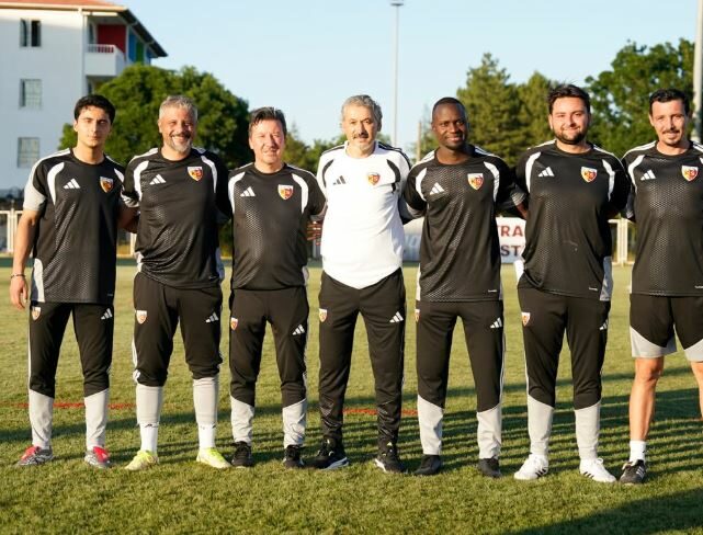 Kayserispor Teknik Direktörü Atila Gerin'in ekibi belli oldu