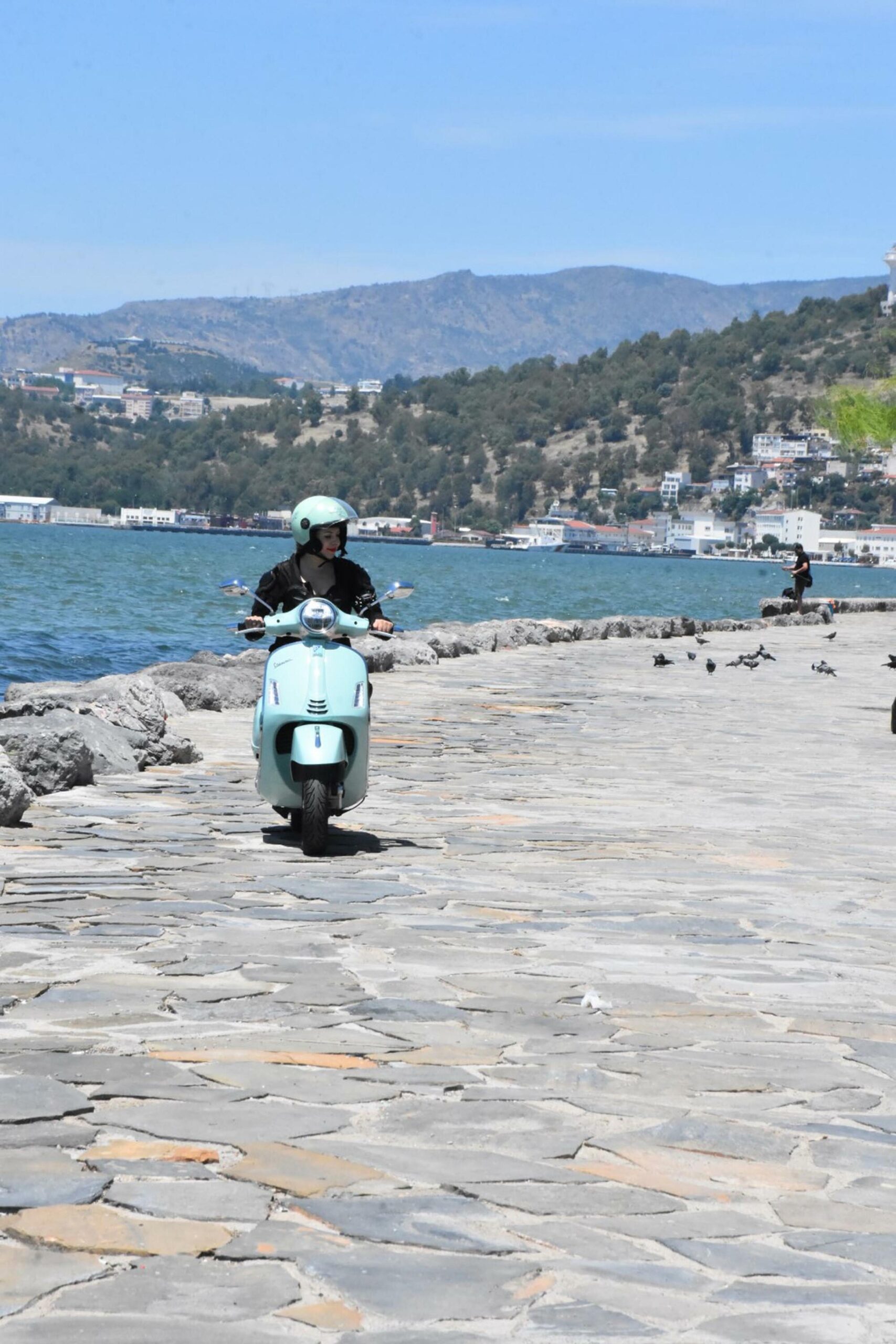 İzmir'den Roma'ya motosikletle tek başına 'farkındalık' yolculuğu