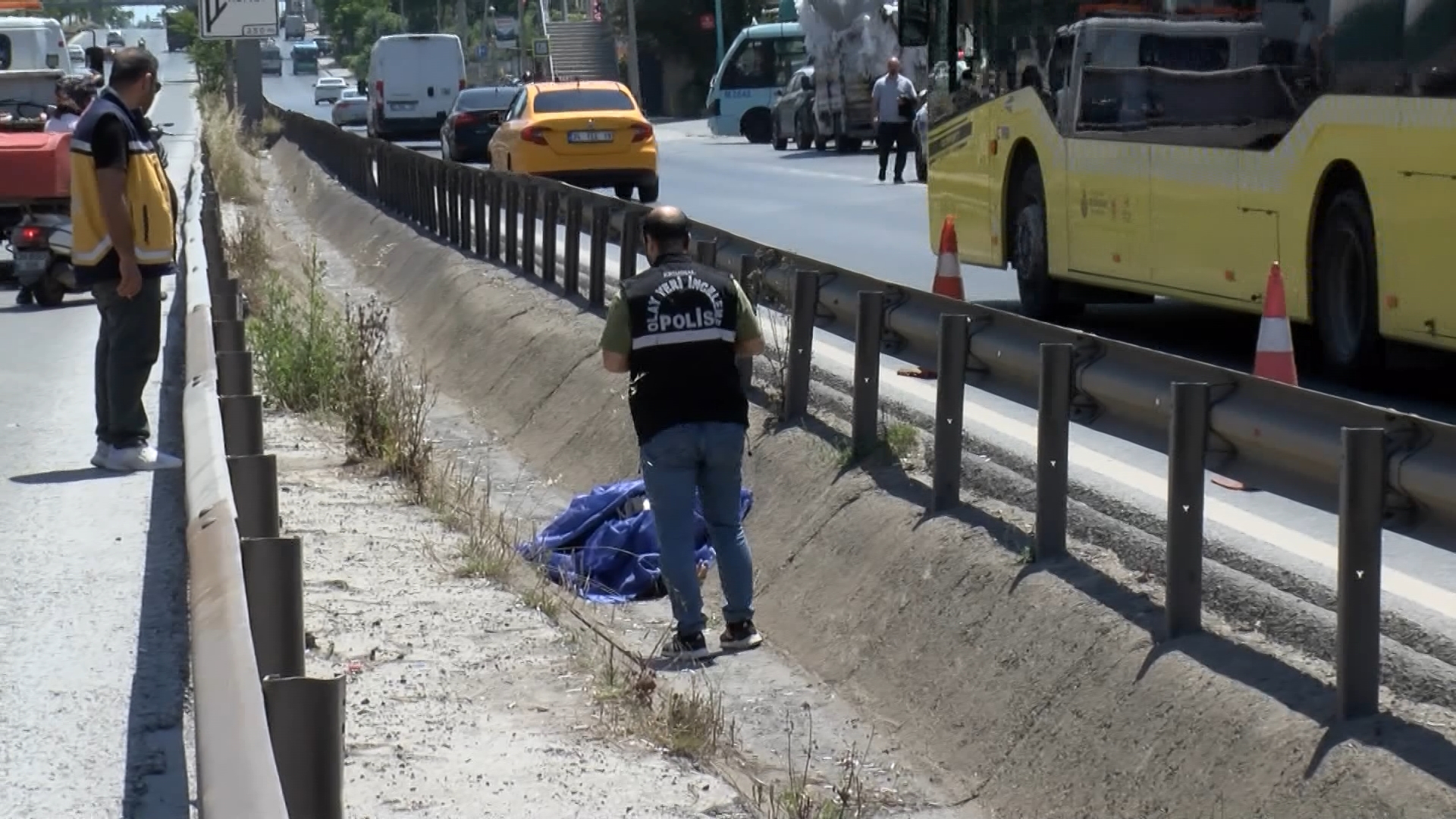 Kartal D-100 Karayolu'nda 2 motosiklet çarpıştı: 2 ölü