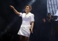 Tekirdağ Uluslararası Kiraz Festivali'nde Poizi ve Merve Özbey, sahne aldı