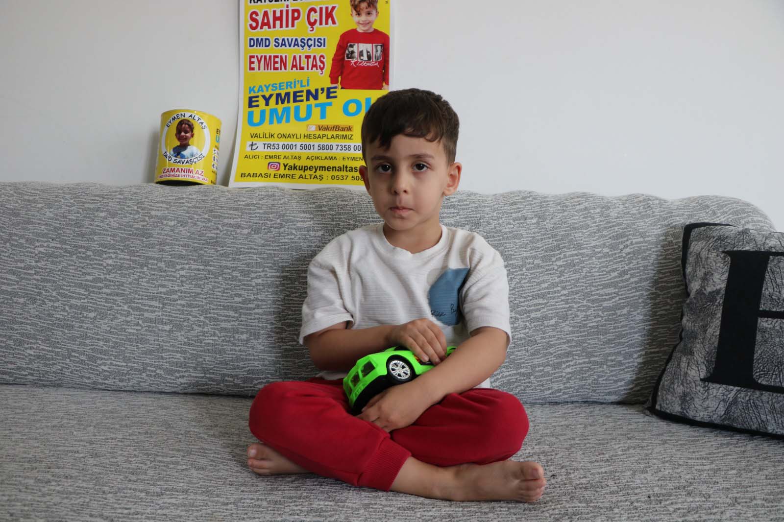 DMD'li Eymen'in annesi: Evladımın acısıyla sınanmak istemiyorum