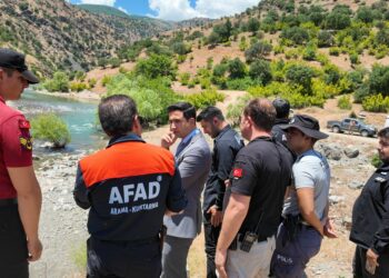 Çayda kaybolan Vedat'ı arama çalışmaları 4'üncü gününde