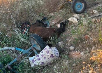 Minibüs, at arabasına çarptı: 1 ölü, 1 ağır yaralı