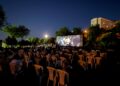 Karabağlar'da açıkhava film keyfi