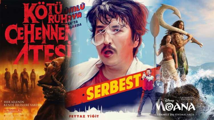 Vizyondaki filmler 10 Temmuz-17 Temmuz 2026