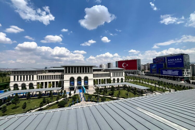 Ankara NATO Zirvesi'ne hazır! Cumhurbaşkanlığı Külliyesi'nde son hazırlıklar tamamlandı