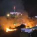 Ankara Kalesi etrafındaki ot yangını söndürüldü