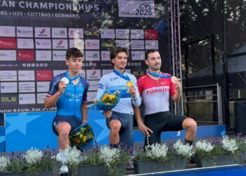 Milli bisikletçi Ramazan Yılmaz, U23 Avrupa üçüncüsü