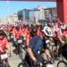 15 Temmuz etkinlikleri kapsamında düzenlenen bisiklet turu Taksim'de başladı
