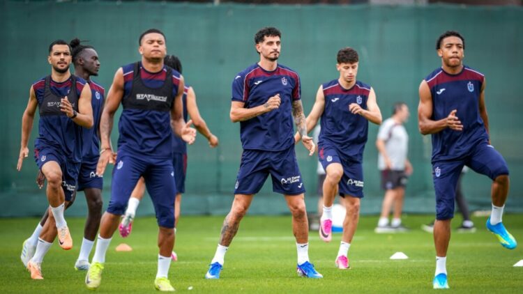 Trabzonspor'da yeni sezon hazırlıkları sürüyor