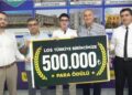 LGS'de 500 tam puan alan Muhammed'e 500 bin lira ödül