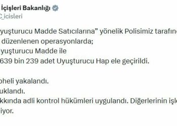 73 ildeki uyuşturucu operasyonlarında 935 tutuklama