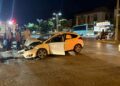 Manisa’da 2 otomobil çarpıştı: 4 yaralı