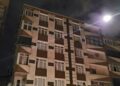 Bahçelievler’de kolonlarından sesler gelen 6 katlı apartman tahliye edildi