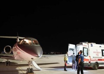 Ambulans uçak, Tülin bebek için havalandı