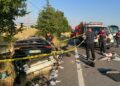 Gurbetçi ailenin otomobili takla attı: 3 ölü, 1 yaralı