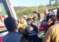 Bursa'da freni boşalan traktörün altında kalan sürücü ağır yaralandı
